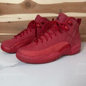 Air Jordan 12 Retro Gym Red Jumpman 2018 Size 6 Youth/ 7.5 Women's